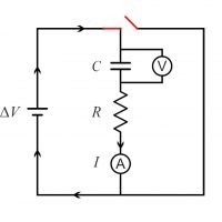 Charge decharge condensateur